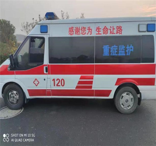 高昌救护车出租服务案例3